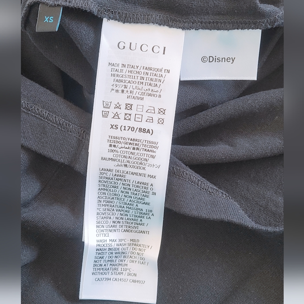 Authentic Gucci ×DISNEY Edition Flash Donald duck print T-shirt - Picture 8 of 13